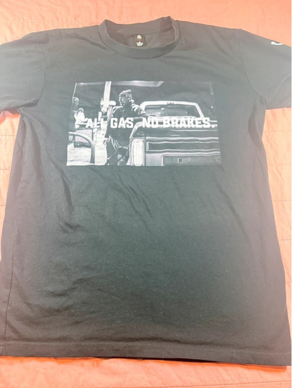 All Gas No Brakes Graphic T-Shirt AS Colour Size Medium 1549